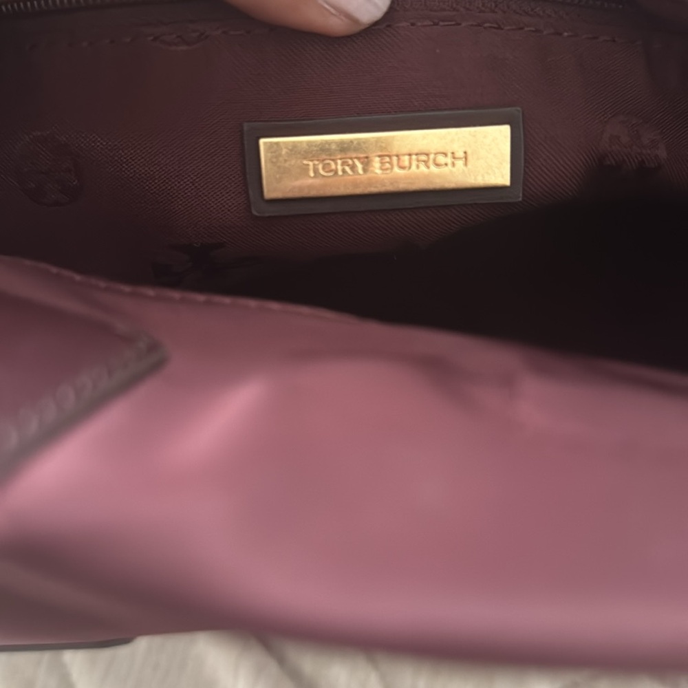 Tory Burch Burgundy and Brown Tote - Picture 5 of 5